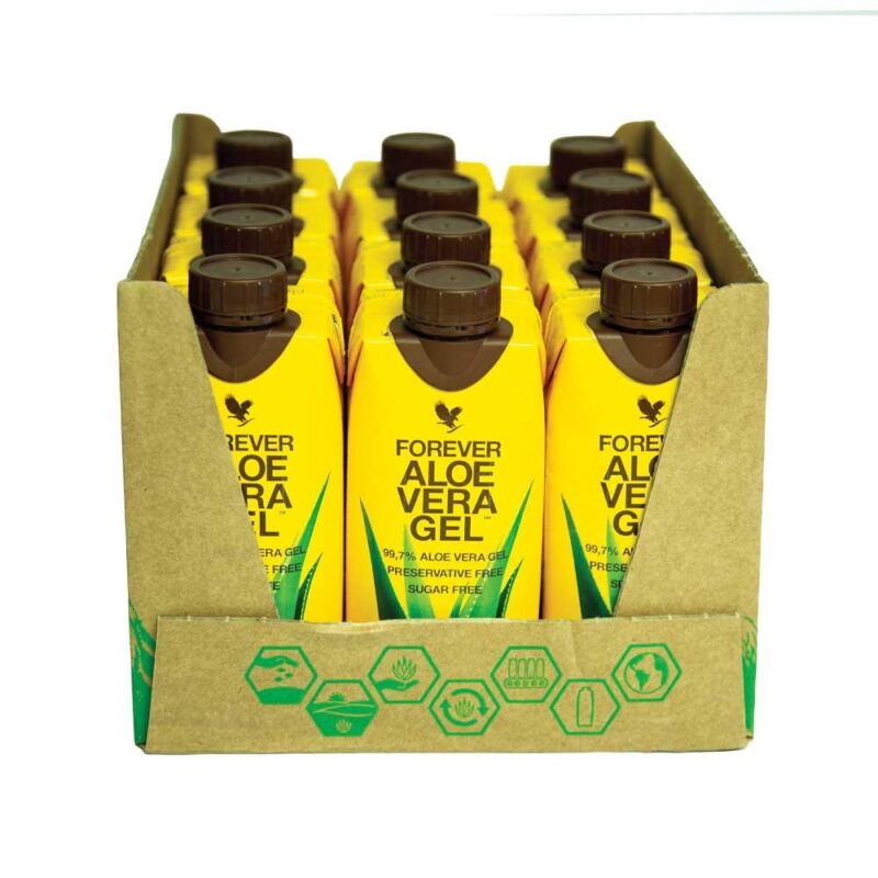 12-PAK FOREVER ALOE VERA GEL MINI