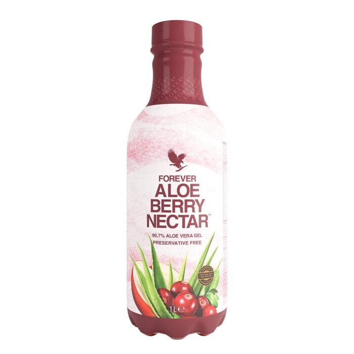 NEKTAR Z MIĄŻSZEM Z LIŚCI ALOESU O SMAKU JABŁKOWO-ŻURAWINOWYM FOREVER ALOE BERRY NECTAR