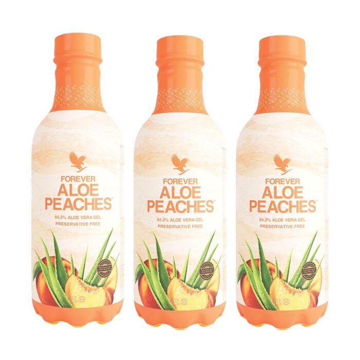 TRÓJPAK ALOE PEACHES